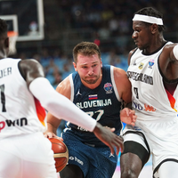 Luka Doncic stellte die deutschen Basketballer vor riesige Probleme. - Foto: Sergei Grits/AP/dpa