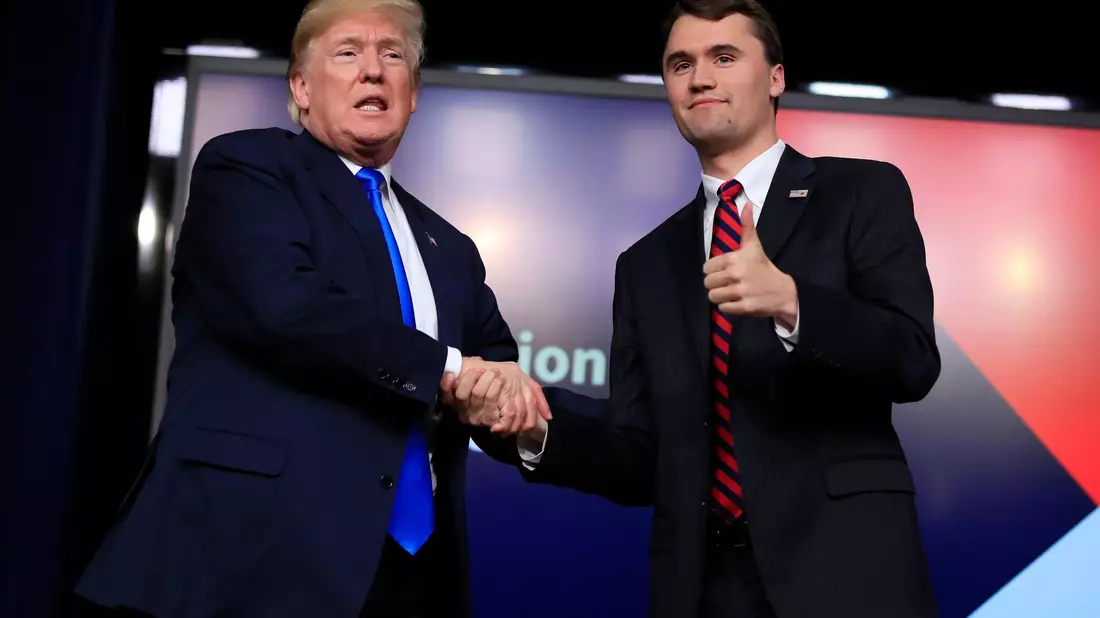 Trump und Kirk kennen sich (Archivbild). - Bild: Manuel Balce Ceneta/AP/dpa