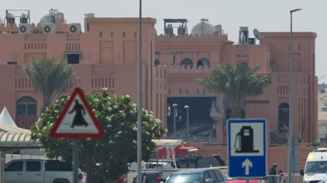 Die Empörung über Israels Angriff in Katar dauert an. (Archivbild) - Bild: Jon Gambrell/AP/dpa