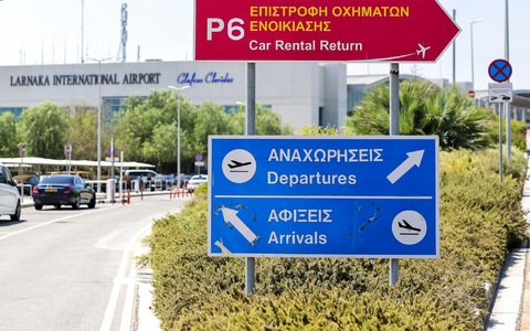 Auch der Flughafen Larnaka ist vom Streik betroffen. (Archivbild) - Foto: Christoph Reichwein/dpa