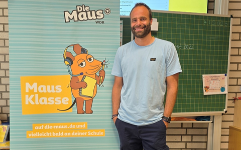 POL-NE: Polizei Rhein-Kreis Neuss in der Maus Klasse - Foto: presseportal.de