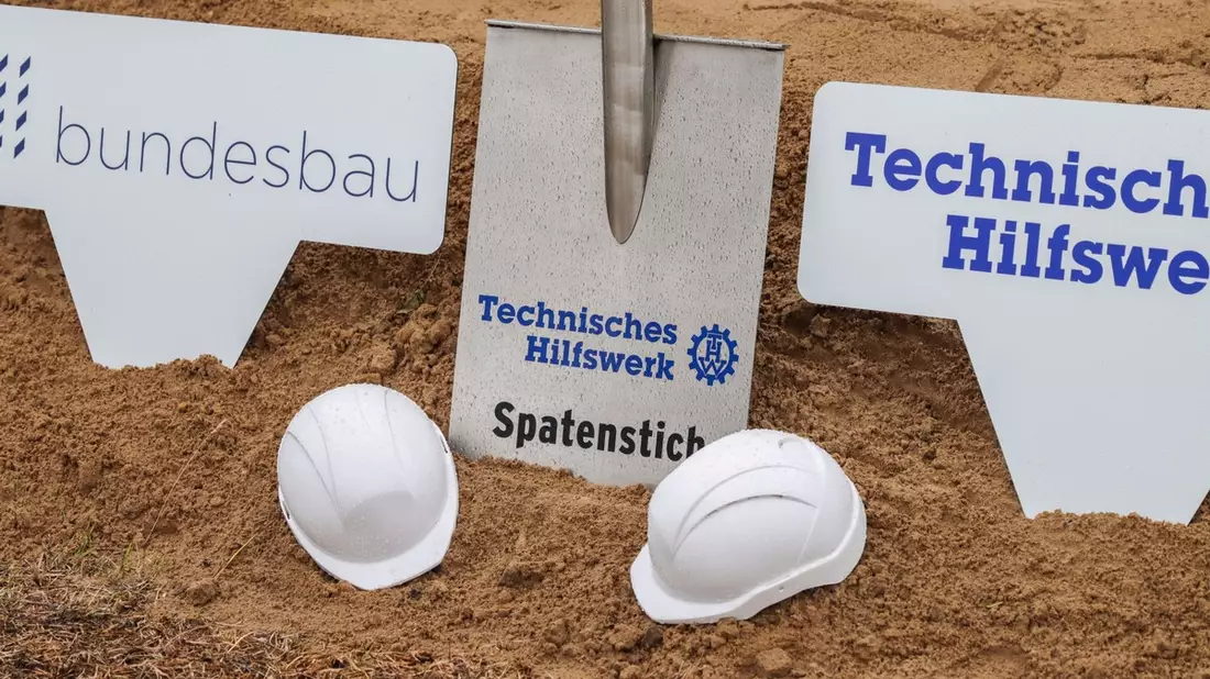 THW HH MV SH: Presseeinladung: Spatenstich für THW-Neubau in Eckernförde - Bild: presseportal.de