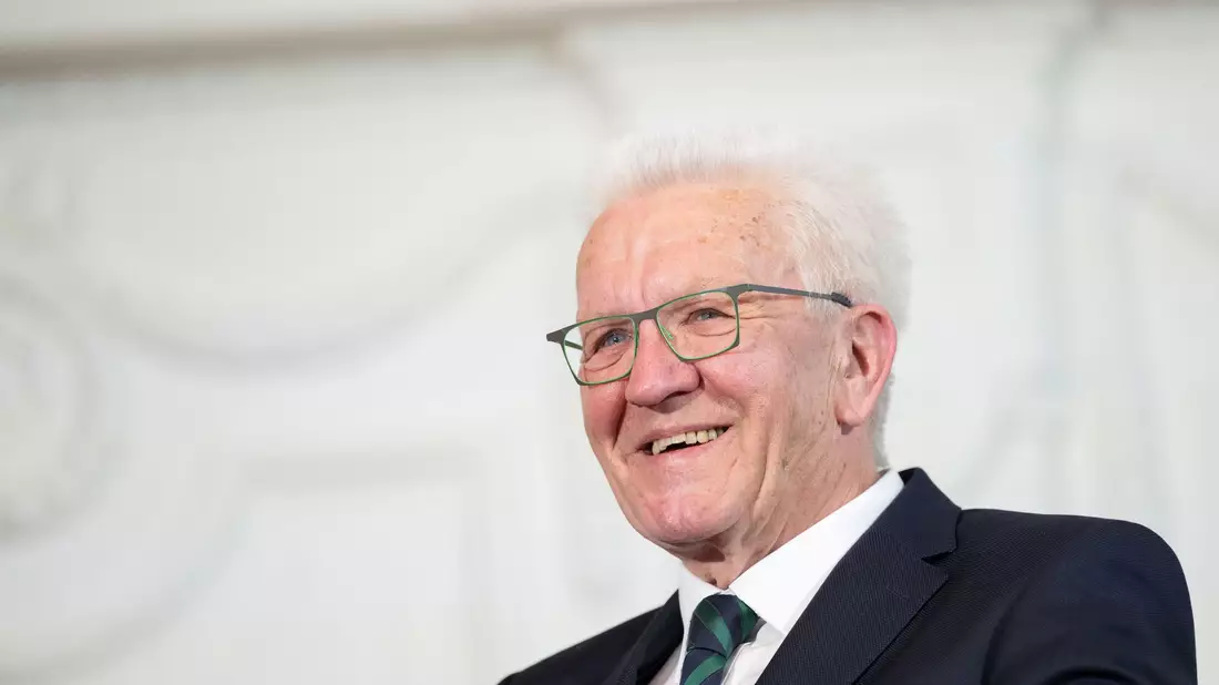 Ein Bärtierchen ist nach ihm benannt worden: Ministerpräsident Winfried Kretschmann. (Archivbild) - Bild: Marijan Murat/dpa