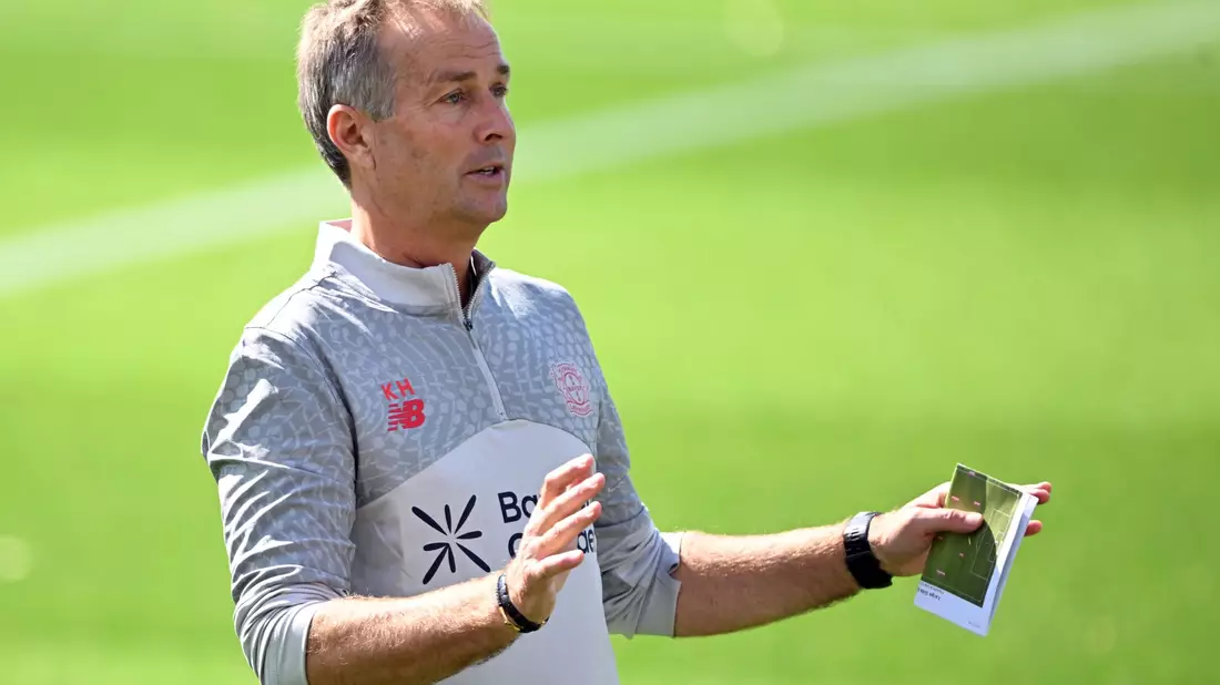 Soll Bayer Leverkusen wieder auf Erfolgskurs bringen: Neu-Trainer Kasper Hjulmand. - Bild: Federico Gambarini/dpa