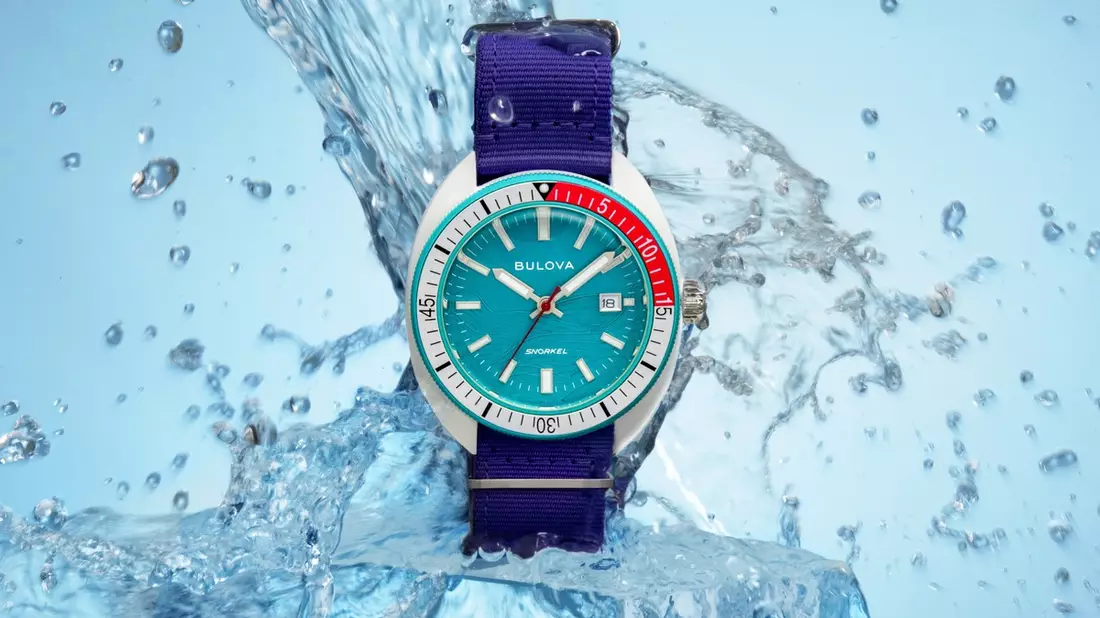 Meerestauglich: BULOVA Snorkel Limited Edition - Hybrid-Keramik & #tide ocean material® - Bild: presseportal.de