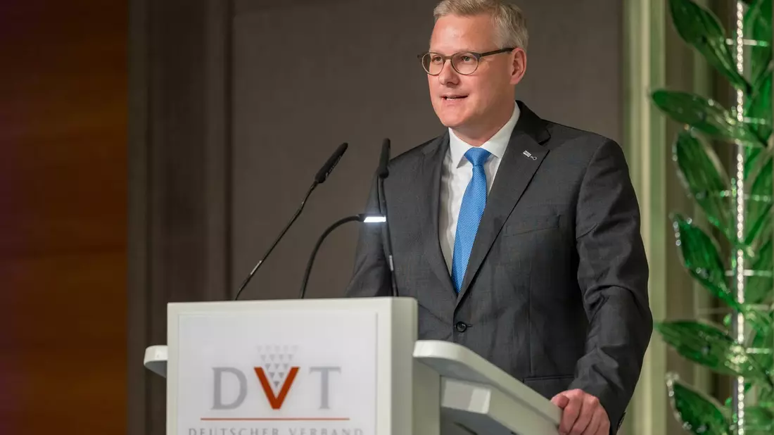 DVT-Präsident Cord Schiplage wirbt um Vertrauen als Basis für Investitionen - Bild: presseportal.de
