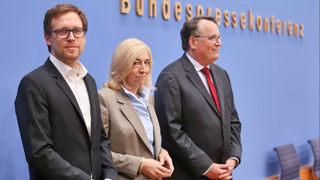 Vorstellung der Kommission zur Stabilisierung der GKV am 12.09.2025 - Bild: über dts Nachrichtenagentur
