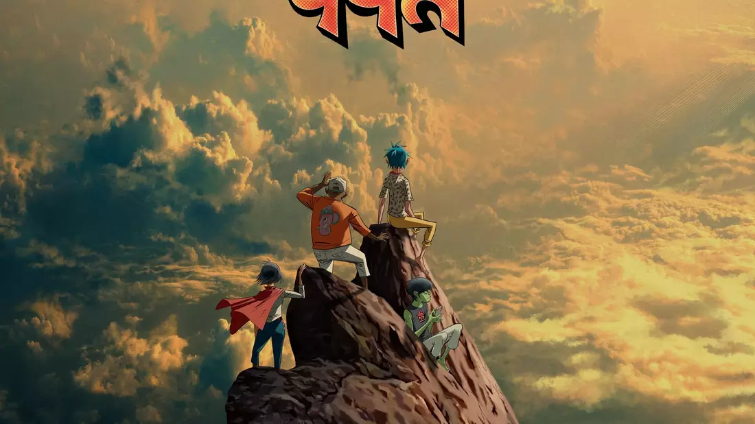 Wie das Kollektiv um Albarn mitteilte, wird auf «The Mountain», ihrem neunten Studioalbum, in Arabisch, Englisch, Hindi, Spanisch und Yoruba gesungen und gerappt. - Bild: Jamie Hewlett/Kong/dpa