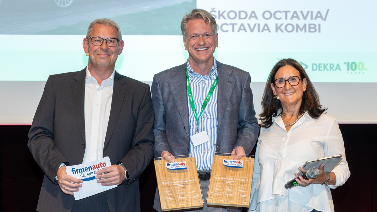 Škoda Modelle gewinnen acht erste Plätze bei der Wahl zum ‚Firmenauto des Jahres‘ 2025 - Foto: presseportal.de