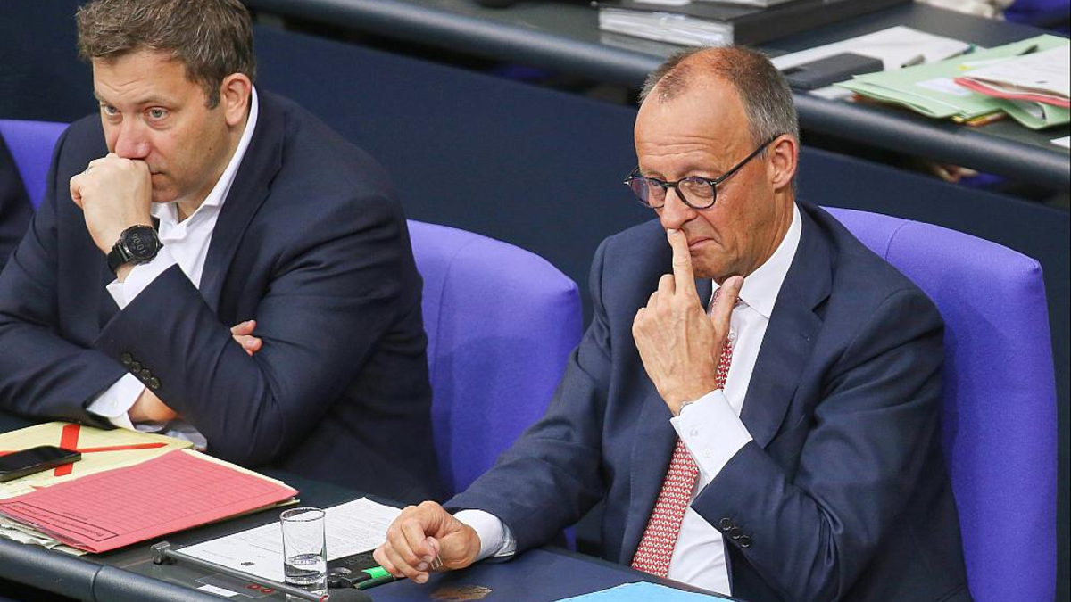 Lars Klingbeil und Friedrich Merz (Archiv) - Foto: über dts Nachrichtenagentur