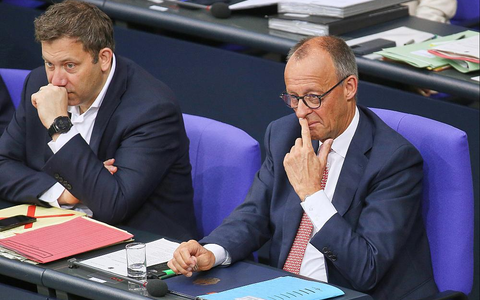 Lars Klingbeil und Friedrich Merz (Archiv) - Foto: über dts Nachrichtenagentur