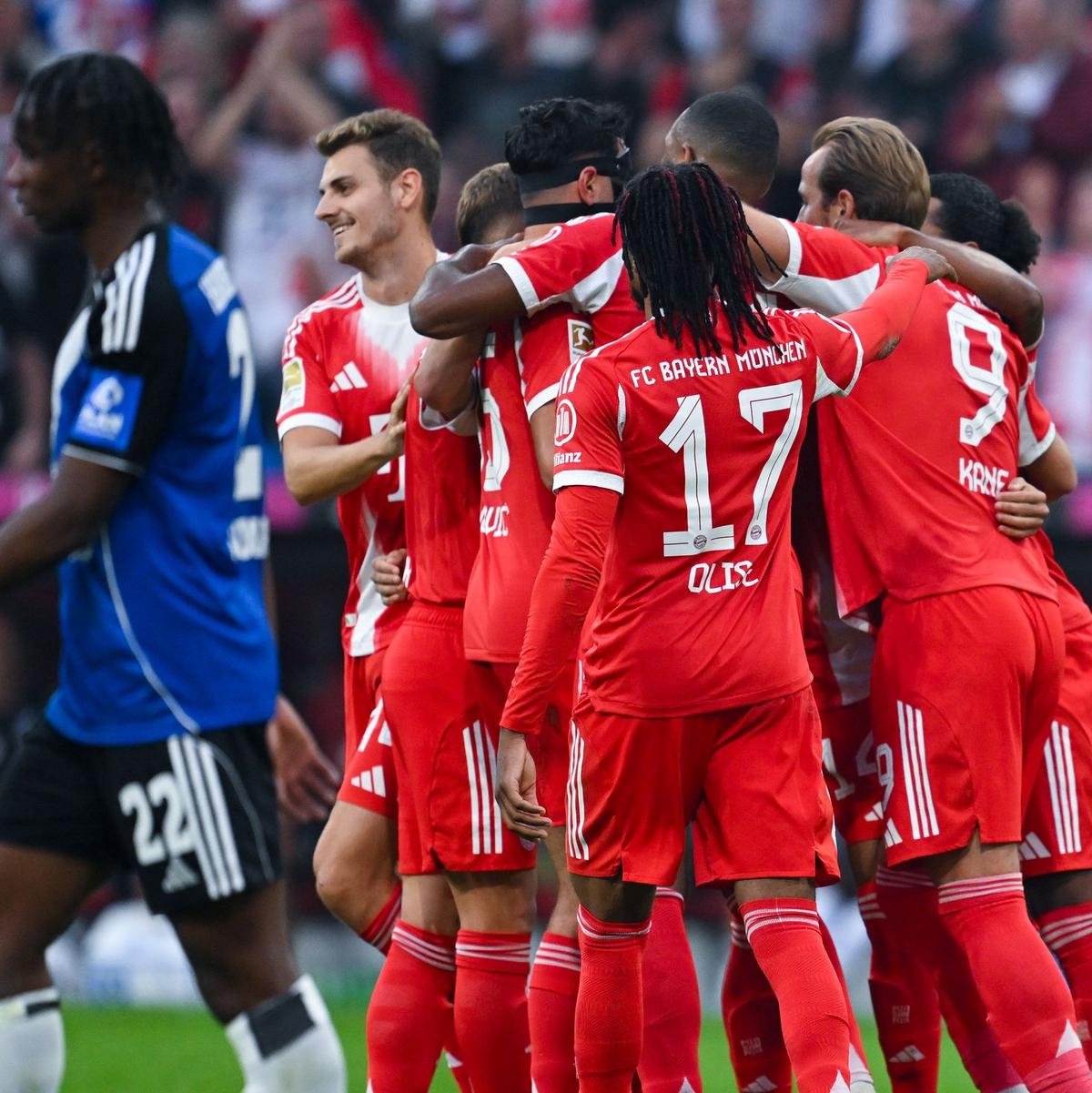 Dreh- und Angelpunkt im Bayern-Spiel: Joshua Kimmich. - Foto: Sven Hoppe/dpa