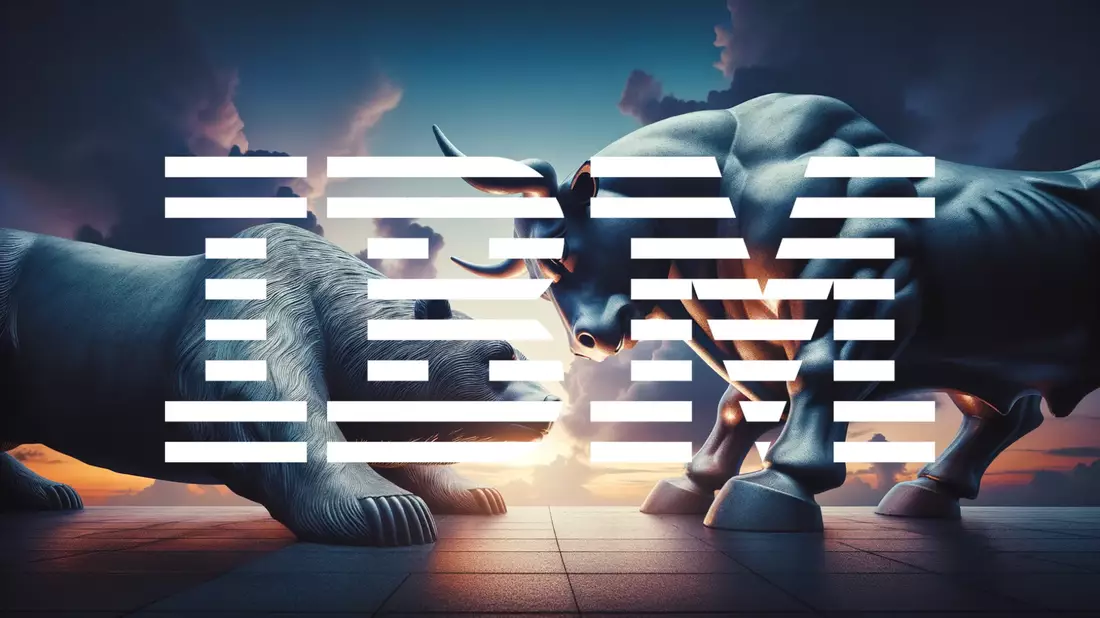 IBM Shares Plunge Despite Strong Quarterly Earnings Surge Illustration mit AI erstellt übermittelt durch boerse-global.de