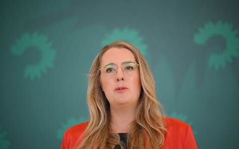 Die Co-Vorsitzende der Grünen-Bundestagsfraktion, Katharina Dröge, erwartet von der Union konkrete Aussagen zu einer Initiative für mehr Steuergerechtigkeit. (Archivbild) - Foto: Helena Dolderer/dpa