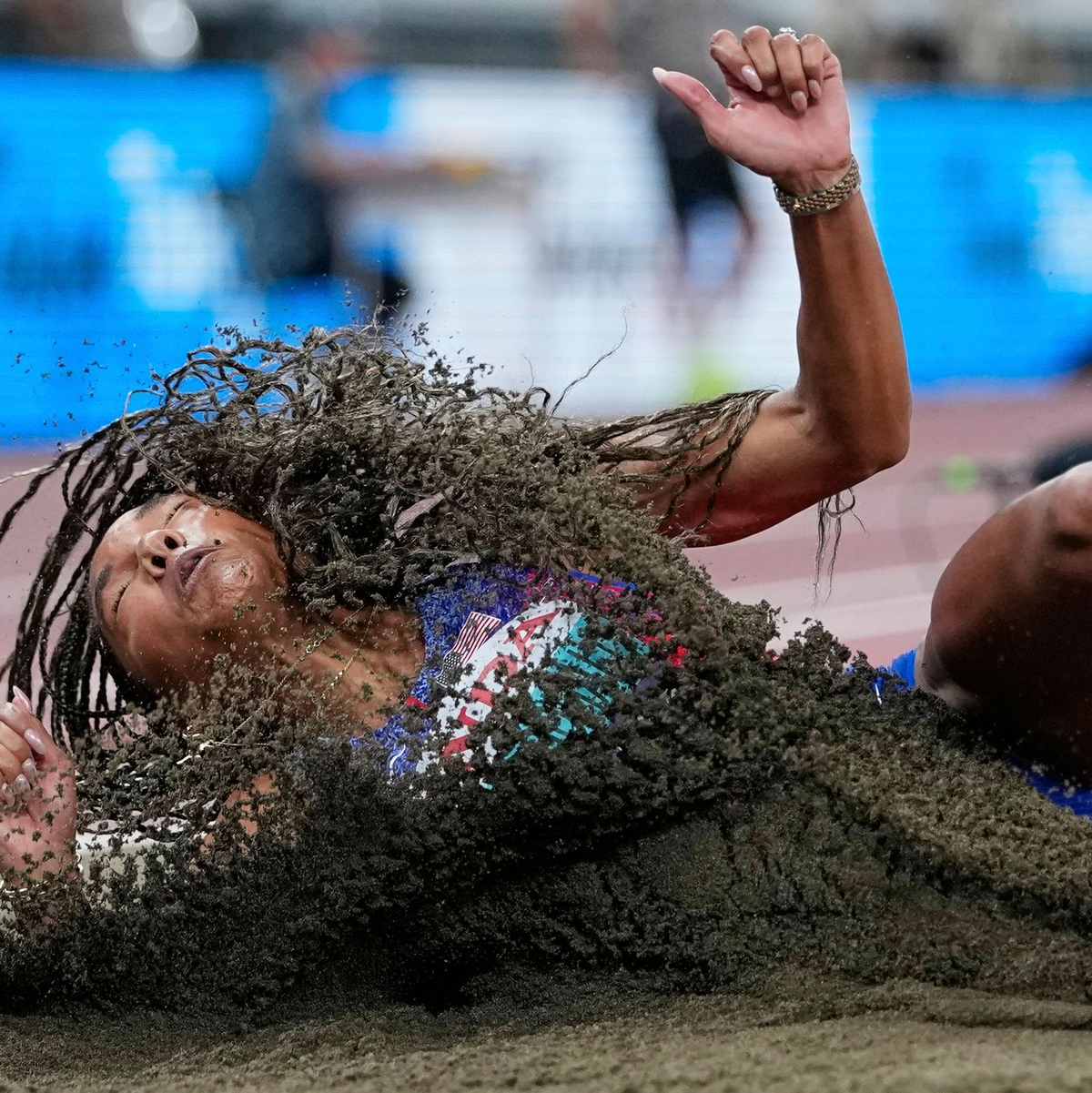 Der Regen beeinträchtigte den Schlusstag. - Foto: Ashley Landis/AP/dpa