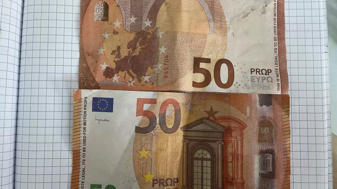 POL-GÖ: (313/2025) This is note for legal use. Its to be used for motion probs. - Unbekannte verteilen Filmgeld in Osterode, Polizei warnt vor falschen 50 Euro Scheinen - Bild: presseportal.de