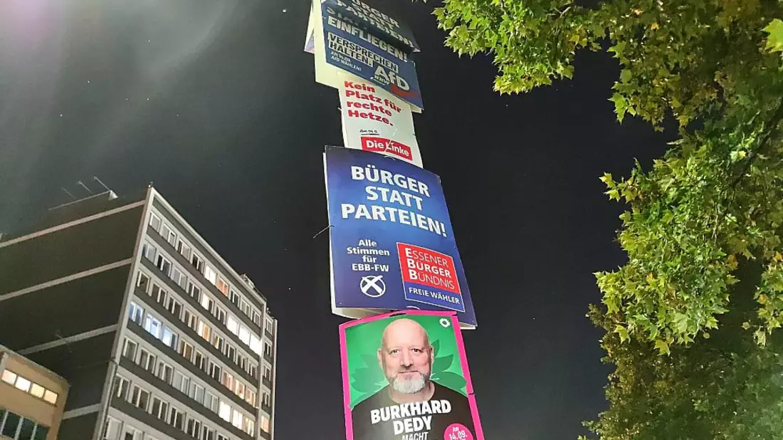 Wahlplakate zur Kommunalwahl (Archiv) - Bild: über dts Nachrichtenagentur