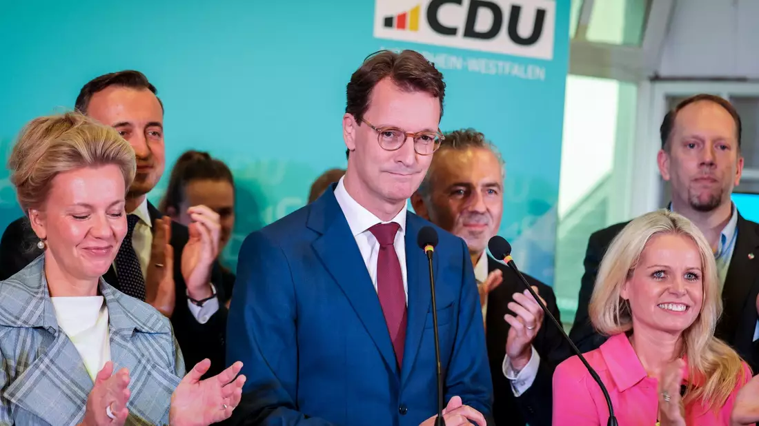 Bei den Kommunalwahlen im bevölkerungsreichsten Bundesland Nordrhein-Westfalen bleibt die CDU in den Stadträten und Kreistagen die stärkste Kraft. - Bild: Christoph Reichwein/dpa