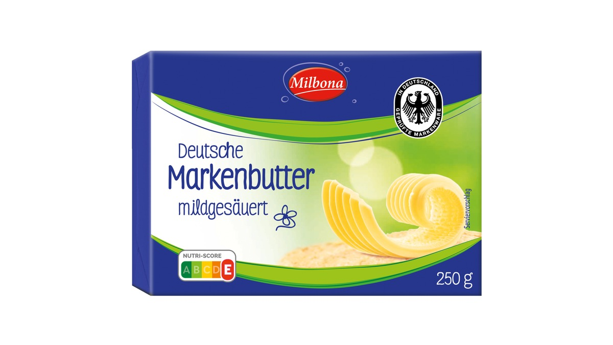 Lidl senkt den Preis für Butter deutschlandweit um bis zu 14 Prozent / Lidl geht erneut als erster Lebensmitteleinzelhändler voran und reduziert die Butterpreise im Dauersortiment um bis zu 50 Cent - Foto: presseportal.de