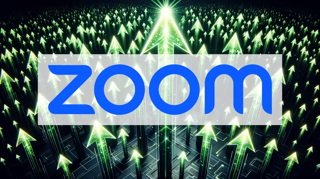 Zoom Shares Stage Impressive Recovery Rally Illustration mit AI erstellt übermittelt durch boerse-global.de