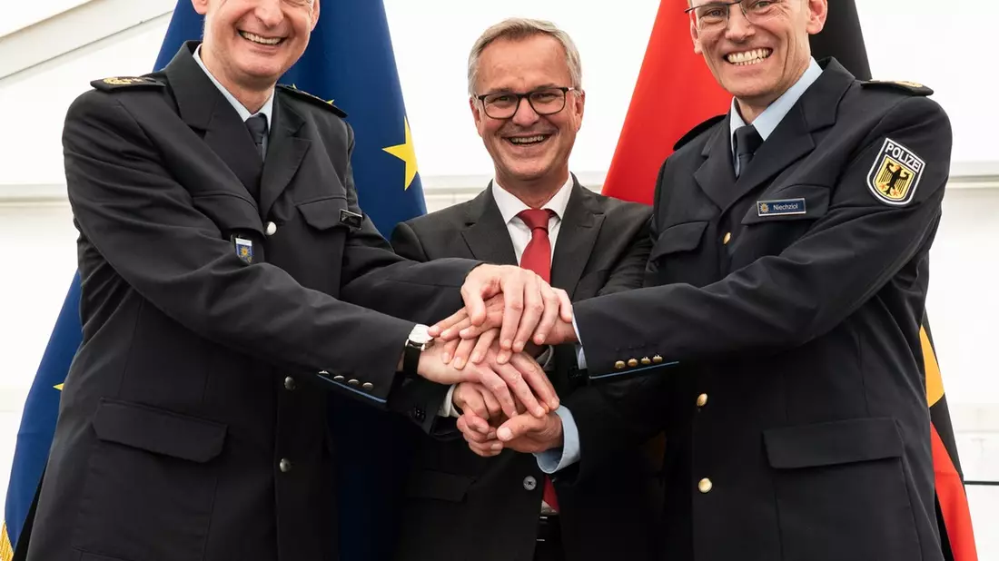 BPOLD PIR: Neuer Präsident der Bundespolizeidirektion Pirna ist mit Mitteldeutschland bestens vertraut - Bild: presseportal.de