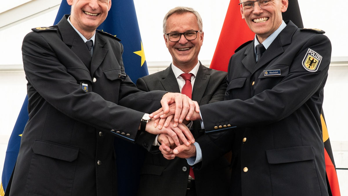 BPOLD PIR: Neuer Präsident der Bundespolizeidirektion Pirna ist mit Mitteldeutschland bestens vertraut - Foto: presseportal.de