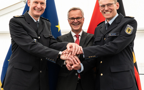 BPOLD PIR: Neuer Präsident der Bundespolizeidirektion Pirna ist mit Mitteldeutschland bestens vertraut - Foto: presseportal.de