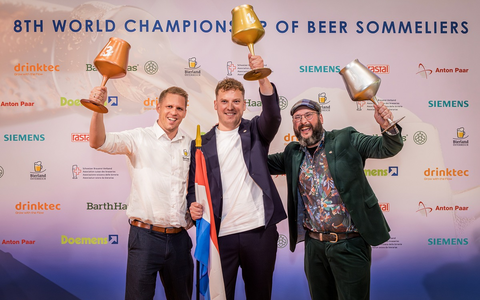 Atemberaubendes Finale: Léon Rodenburg aus den Niederlanden ist neuer Weltmeister der Biersommeliers - Foto: presseportal.de