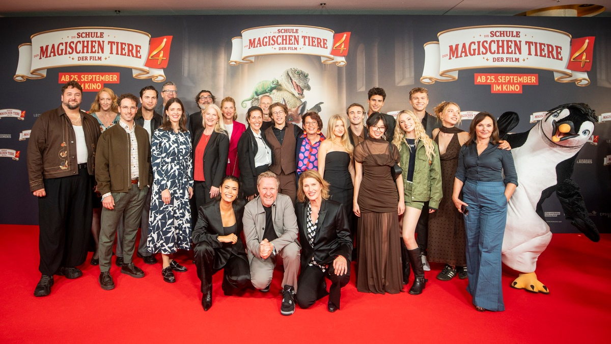 DIE SCHULE DER MAGISCHEN TIERE 4 / Magische Premieren in München und Essen / Ab 25. September 2025 im Kino - Foto: presseportal.de