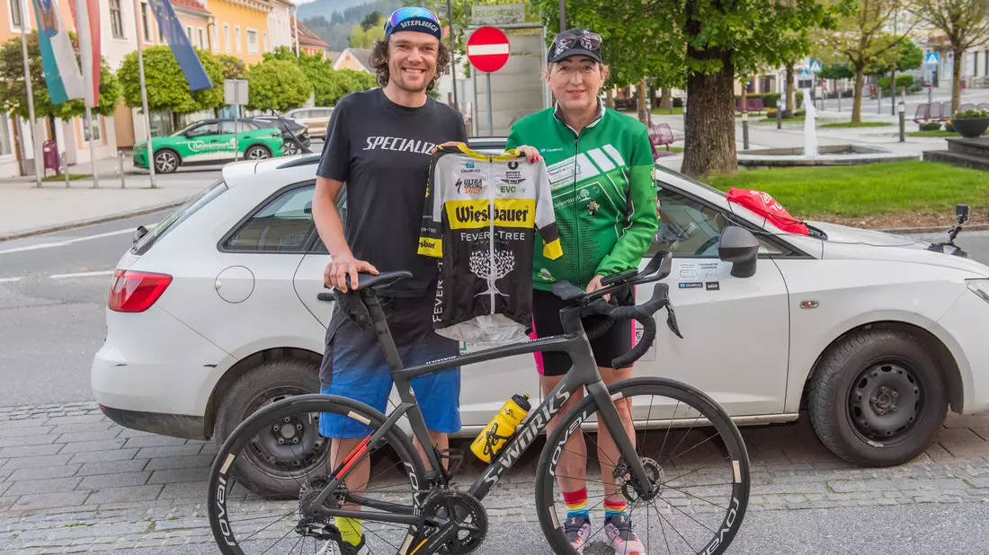 Christoph und Sandra - Bild: Ride4Hope Austria über pressetext.de