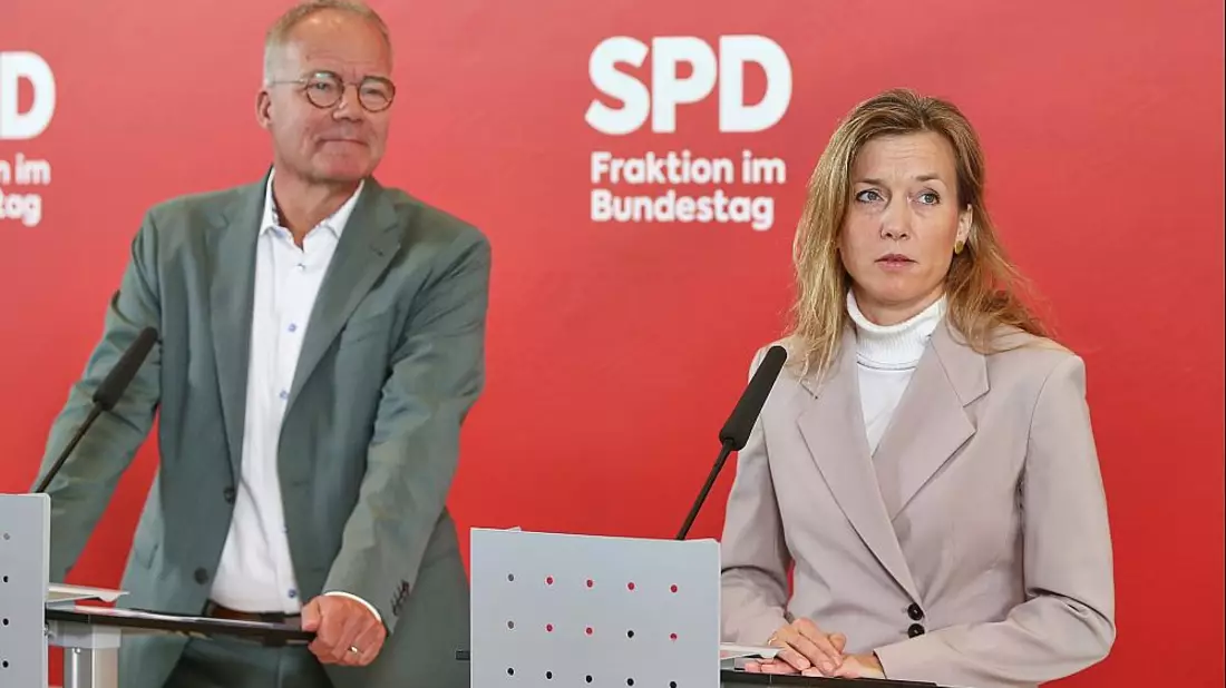 Matthias Miersch und Siemtje Möller am 15.09.2025 - Bild: über dts Nachrichtenagentur