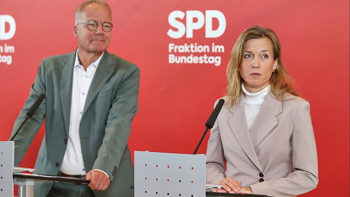 Matthias Miersch und Siemtje Möller am 15.09.2025 - Foto: über dts Nachrichtenagentur