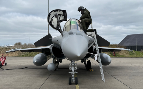 Eine französische Rafale war am ersten Einsatz von Eastern Sentry beteiligt. (Archivbild) - Foto: Ansgar Haase/dpa