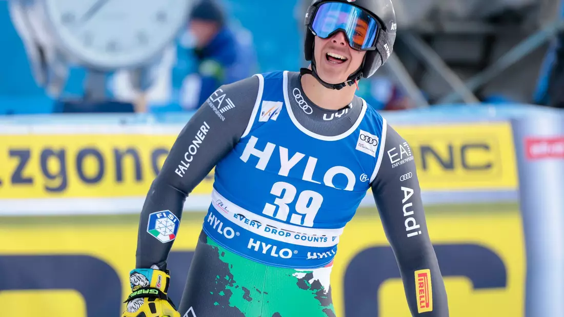 Der italienische Abfahrer Matteo Franzoso ist nach einem Trainingsunfall gestorben. - Bild: Mattia Radoni/Zuma Press/dpa