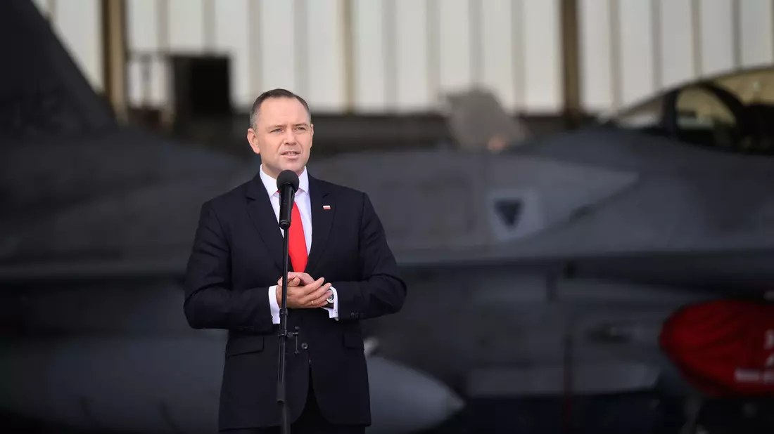 Als Reaktion auf die massive Verletzung des polnischen Luftraums durch russische Drohnen sagte Deutschland dem Land Unterstützung zu - Bild: Jakub Karczmarczyk/PAP/dpa