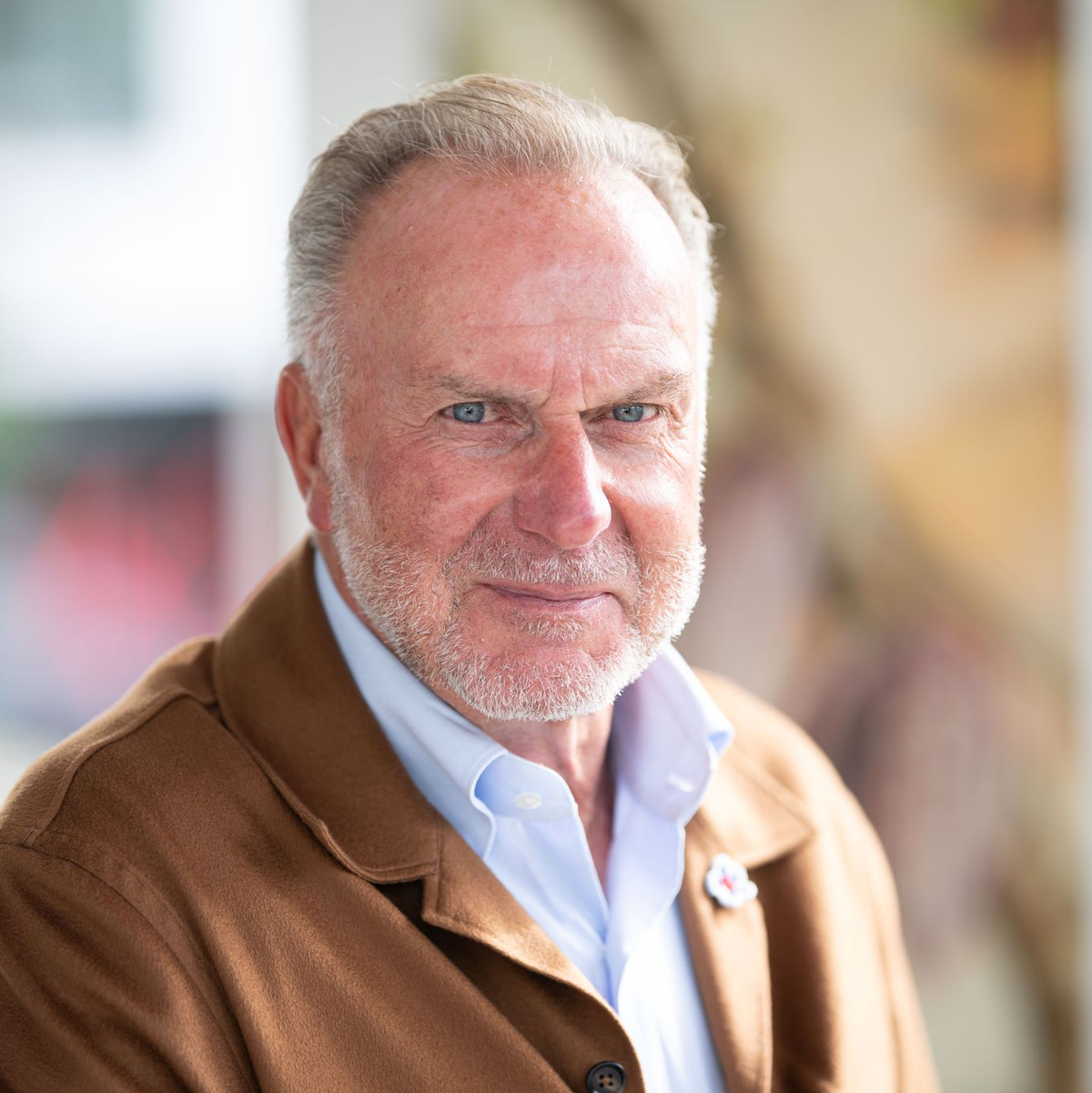 Karl-Heinz Rummenigge beim Interview vor seinem runden Geburtstag. - Foto: Lukas Barth/dpa