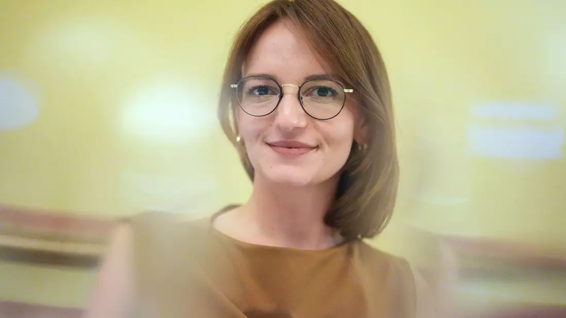 Jehona Kicaj ist für ihren Roman «ë» nominiert (Archivbild).  - Bild: Marcus Brandt/dpa