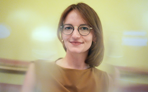 Jehona Kicaj ist für ihren Roman «ë» nominiert (Archivbild). - Foto: Marcus Brandt/dpa Jehona Kicaj ist für ihren Roman «ë» nominiert (Archivbild). - Foto: Marcus Brandt/dpa