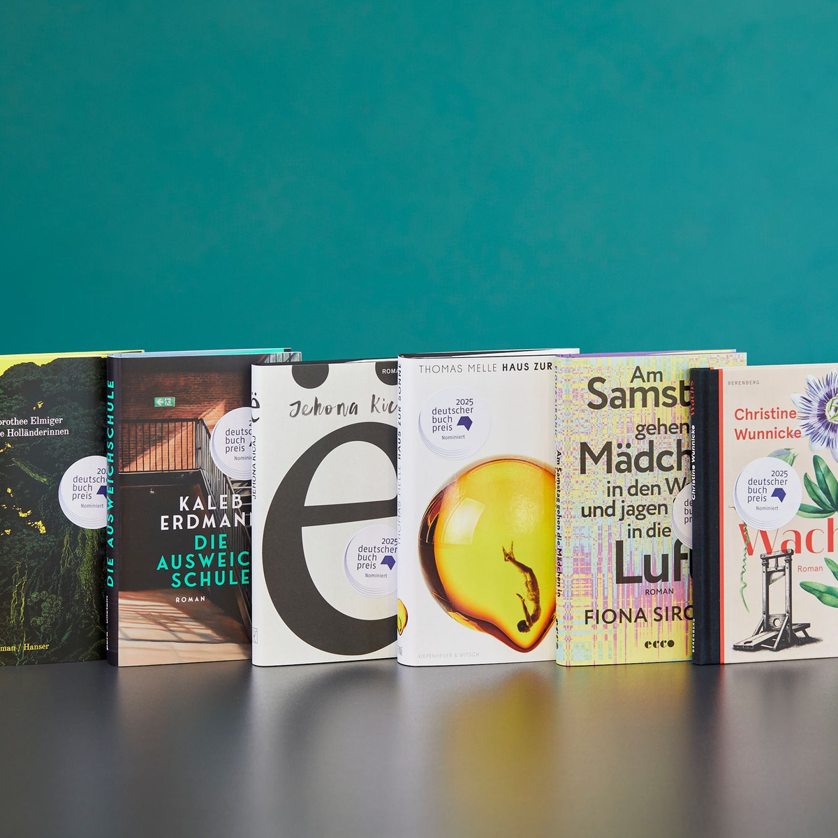 Die Bücher auf der Shortlist für den Deutschen Buchpreis stehen fest.  - Foto: Christof Jakob/Börsenverein des Deutschen Buchhandels e.V./dpa