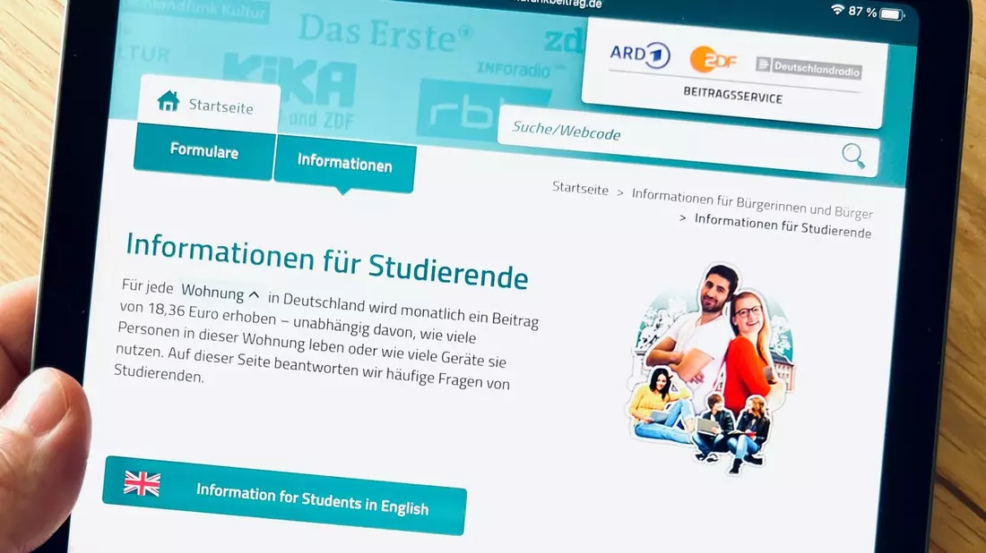 Zum Start des Wintersemesters: Das sollten junge Menschen zum Rundfunkbeitrag wissen - Bild: presseportal.de