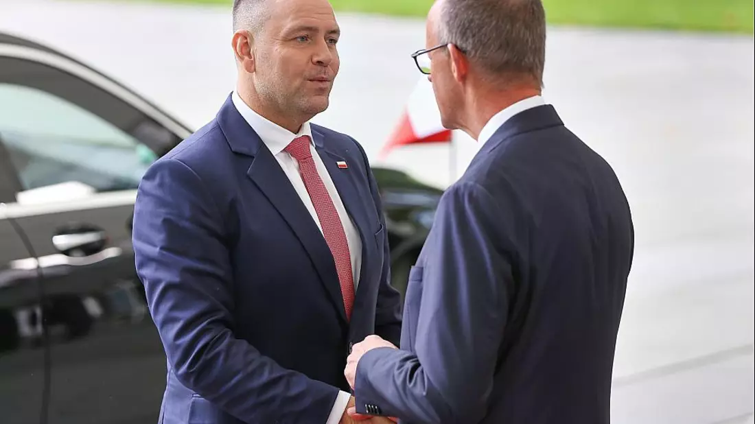 Karol Nawrocki und Friedrich Merz am 16.09.2025 - Bild: über dts Nachrichtenagentur