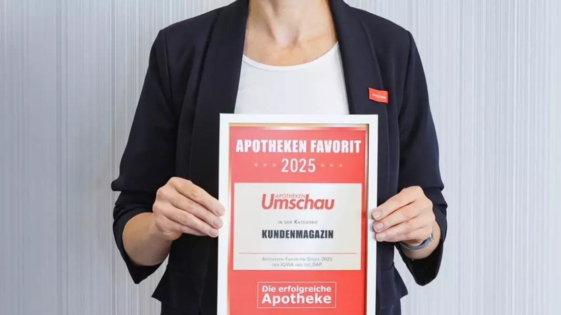 Apotheken-Favoriten 2025: Apotheken Umschau erneut auf Platz 1 - Bild: presseportal.de