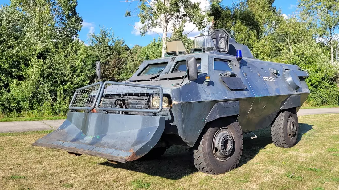 Mittelhessen: Vorletzter Öffnungstag des Polizeioldtimer-Museum mit Neuzugang - Bild: presseportal.de
