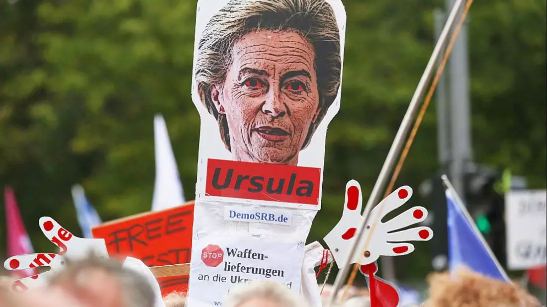 Protest gegen Ursula von der Leyen (Archiv) - Bild: über dts Nachrichtenagentur