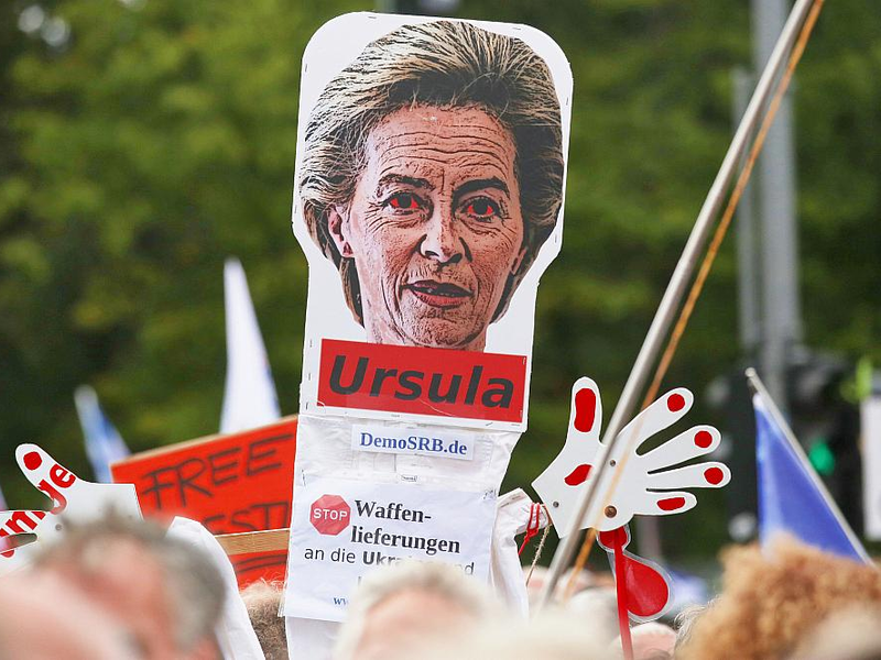 Protest gegen Ursula von der Leyen (Archiv) - Foto: über dts Nachrichtenagentur