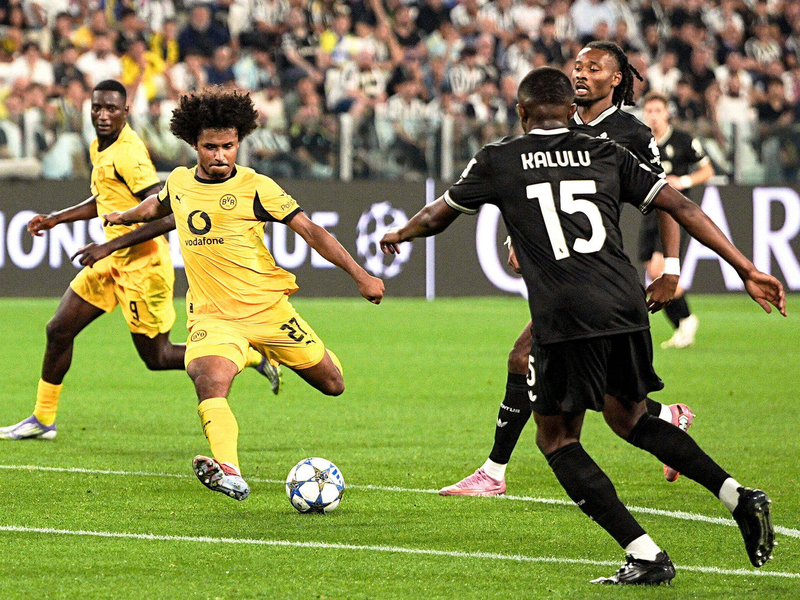 Zum Auftakt in die Champions League gab es für die BVB-Profis mehrfach Grund zum Jubeln. - Foto: Marco Alpozzi/LaPresse/AP/dpa