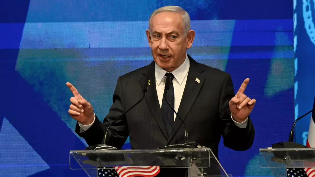 Israels Premier Netanjahu droht einmal mehr der Hamas. (Archivbild) - Bild: Debbie Hill/Pool UPI/AP/dpa