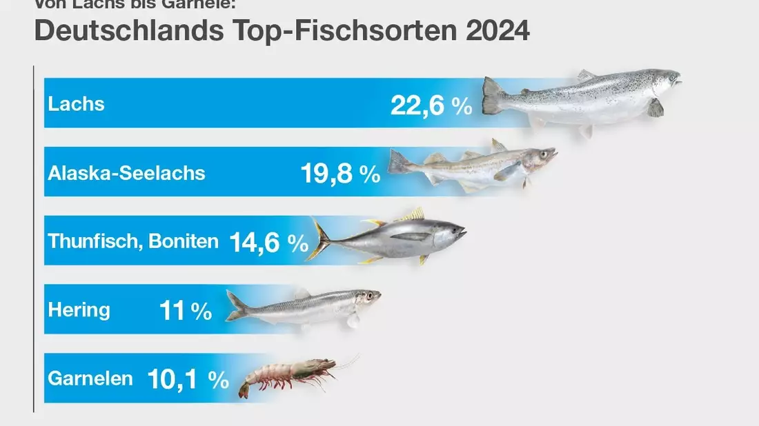 Fischkonsum in Deutschland bleibt stabil / Hamburg an der Spitze - Bild: presseportal.de