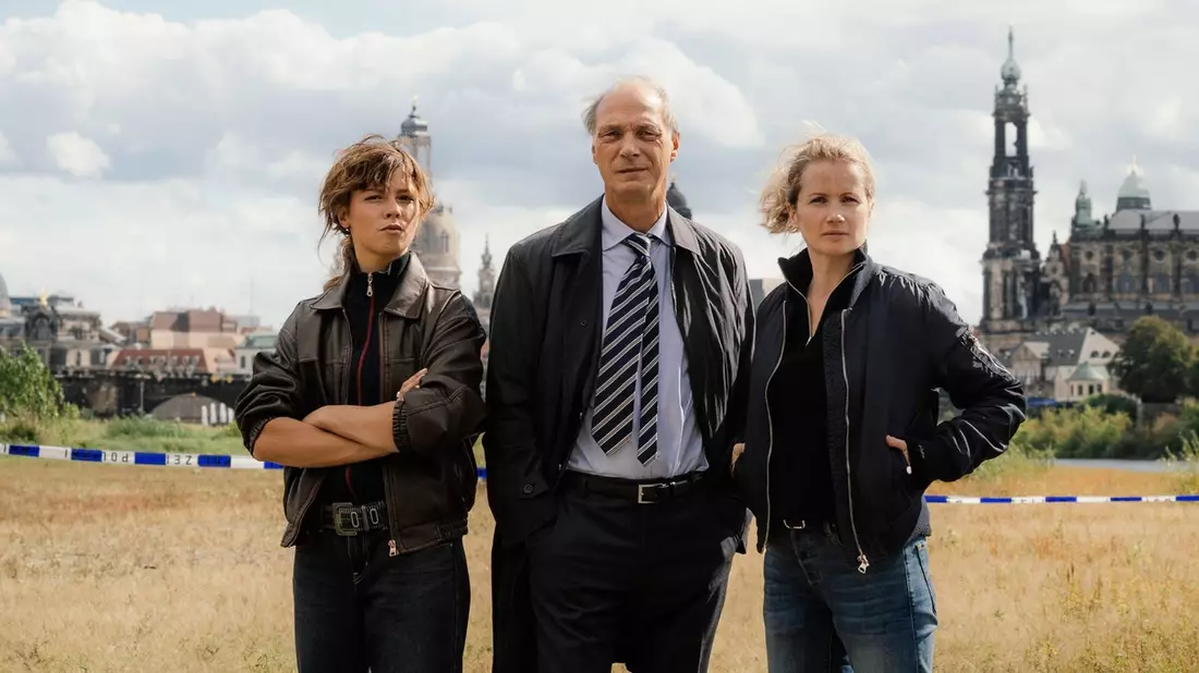 Dreharbeiten für neuen MDR-„Tatort“ aus Dresden „Das, was du zurücklässt“ - Bild: presseportal.de
