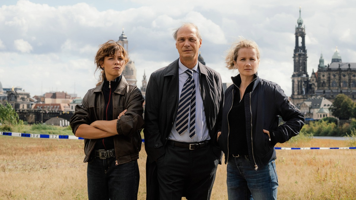Dreharbeiten für neuen MDR-„Tatort“ aus Dresden „Das, was du zurücklässt“ - Foto: presseportal.de